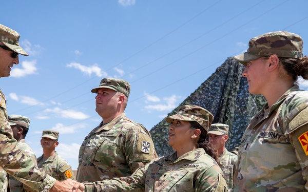 VCSA and SMA visit Fort Bliss