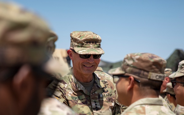 VCSA and SMA visit Fort Bliss