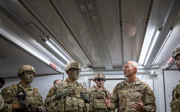 VCSA and SMA visit Fort Bliss