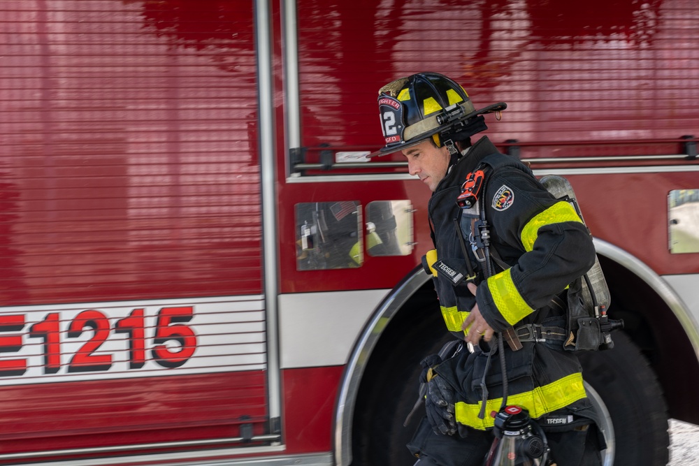 Aberdeen Proving Ground Fire Training Exercise