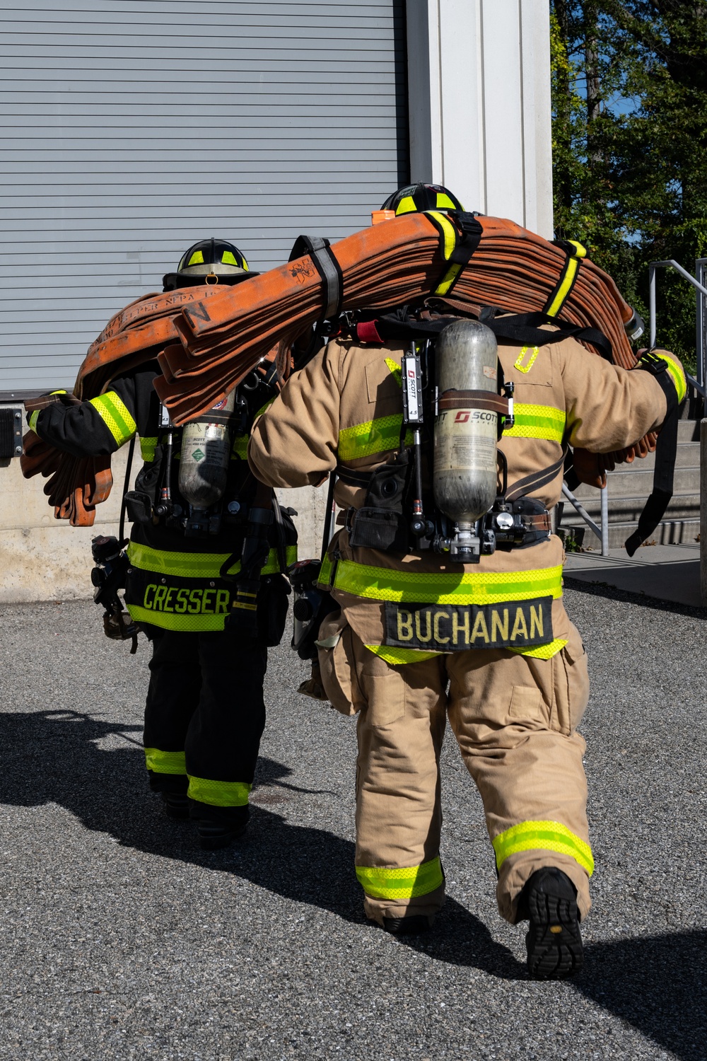 Aberdeen Proving Ground Fire Training Exercise