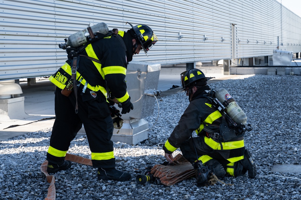 Aberdeen Proving Ground Fire Training Exercise
