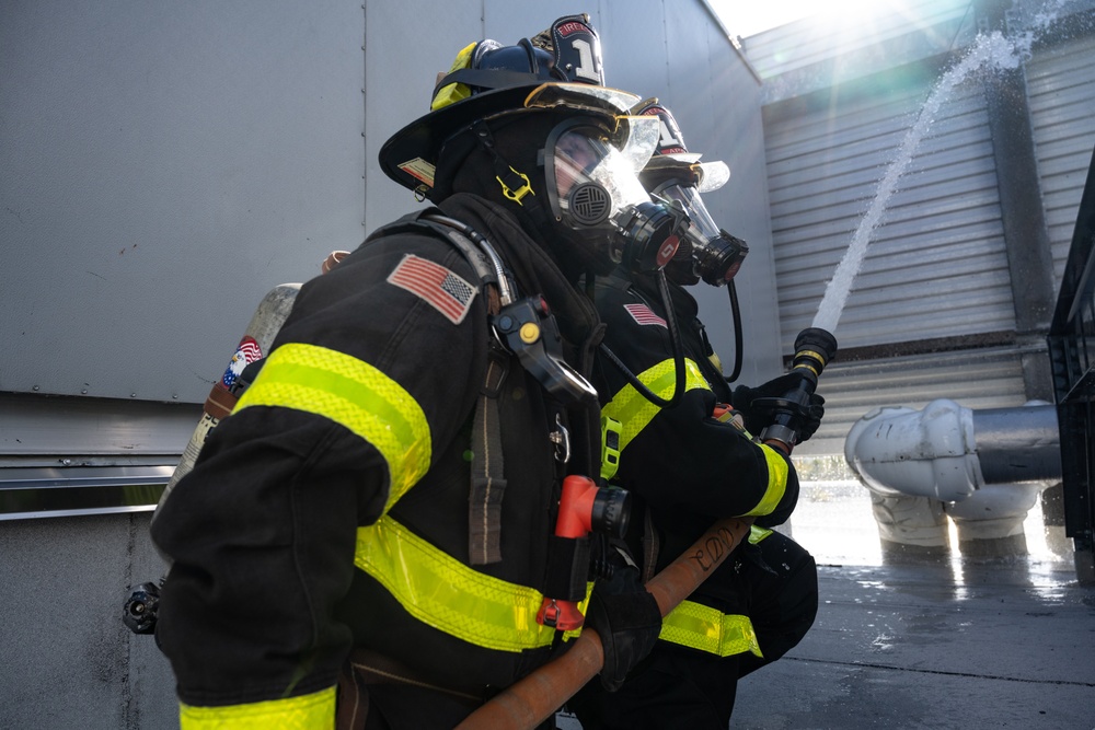 Aberdeen Proving Ground Fire Training Exercise