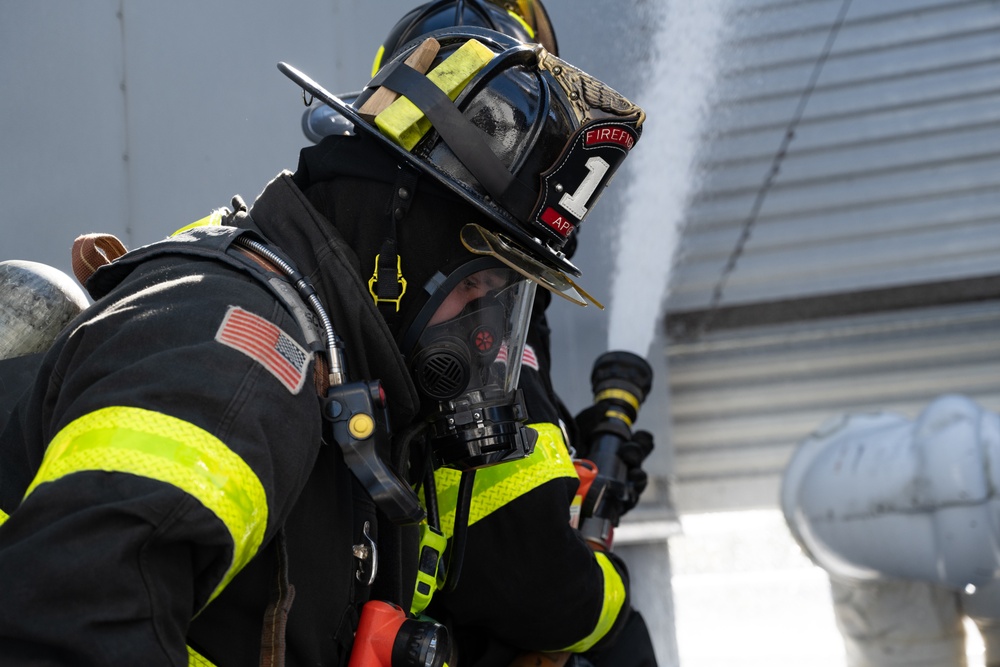 Aberdeen Proving Ground Fire Training Exercise