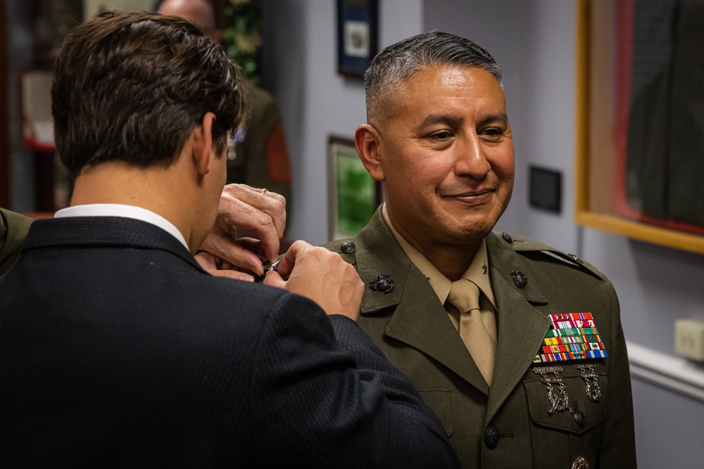 U.S. Marine Corps Brig. Gen. Adolfo Garcia Jr. Promotion Ceremony