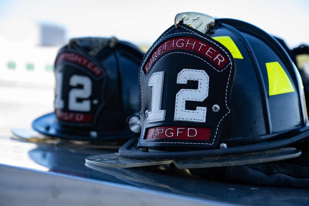 Aberdeen Proving Ground Fire Training Exercise