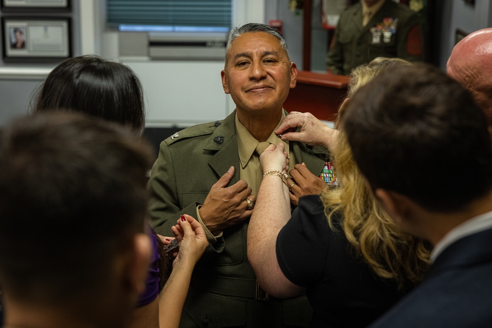 U.S. Marine Corps Brig. Gen. Adolfo Garcia Jr. Promotion Ceremony