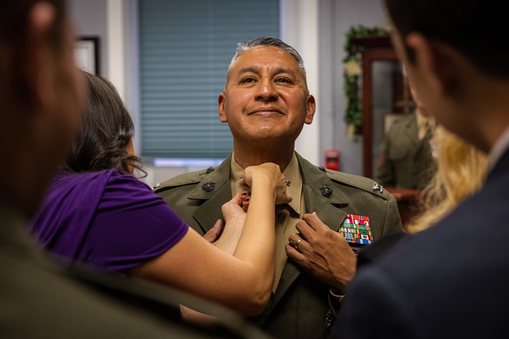 U.S. Marine Corps Brig. Gen. Adolfo Garcia Jr. Promotion Ceremony