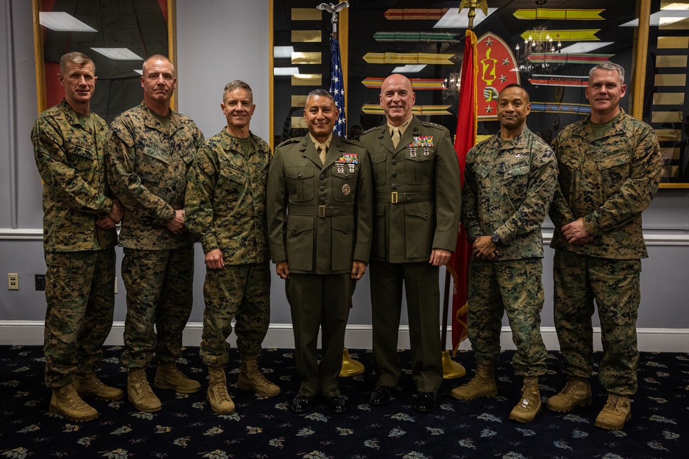 U.S. Marine Corps Brig. Gen. Adolfo Garcia Jr. Promotion Ceremony