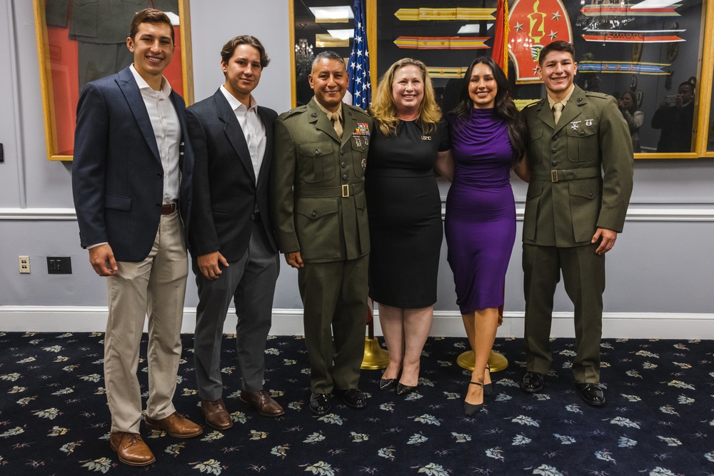 U.S. Marine Corps Brig. Gen. Adolfo Garcia Jr. Promotion Ceremony