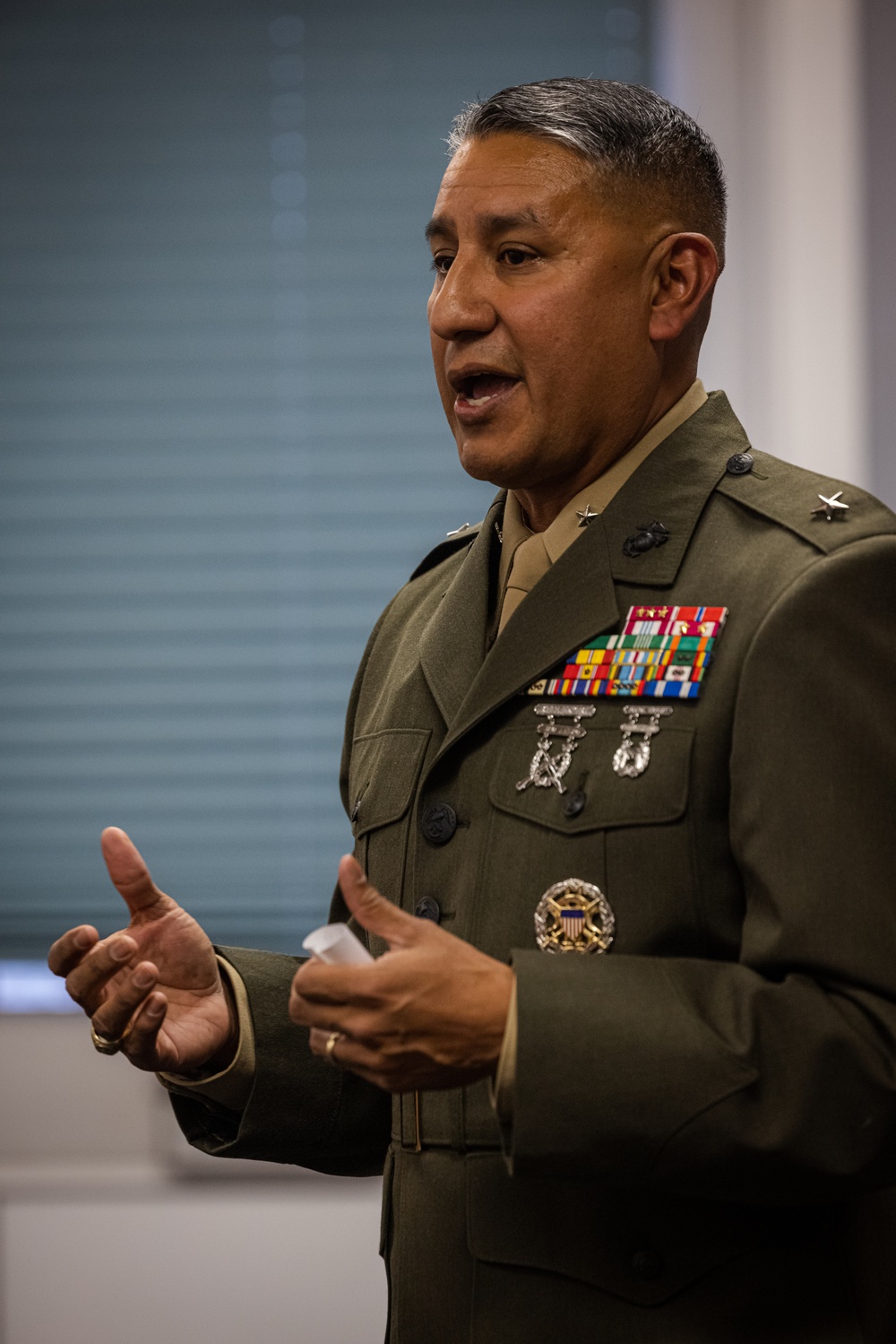 U.S. Marine Corps Brig. Gen. Adolfo Garcia Jr. Promotion Ceremony