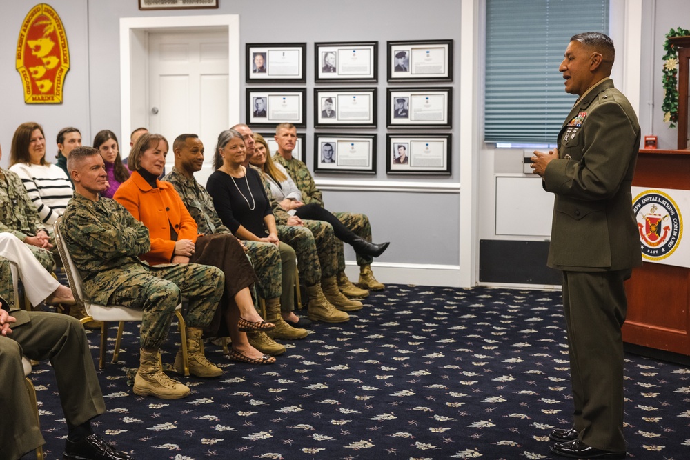 U.S. Marine Corps Brig. Gen. Adolfo Garcia Jr. Promotion Ceremony