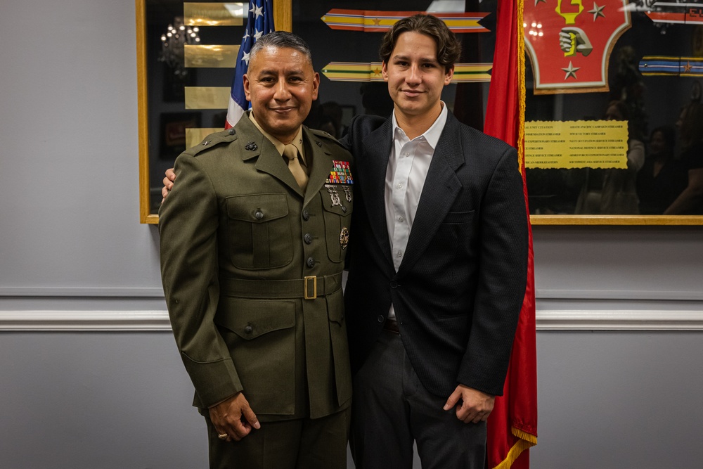 U.S. Marine Corps Brig. Gen. Adolfo Garcia Jr. Promotion Ceremony