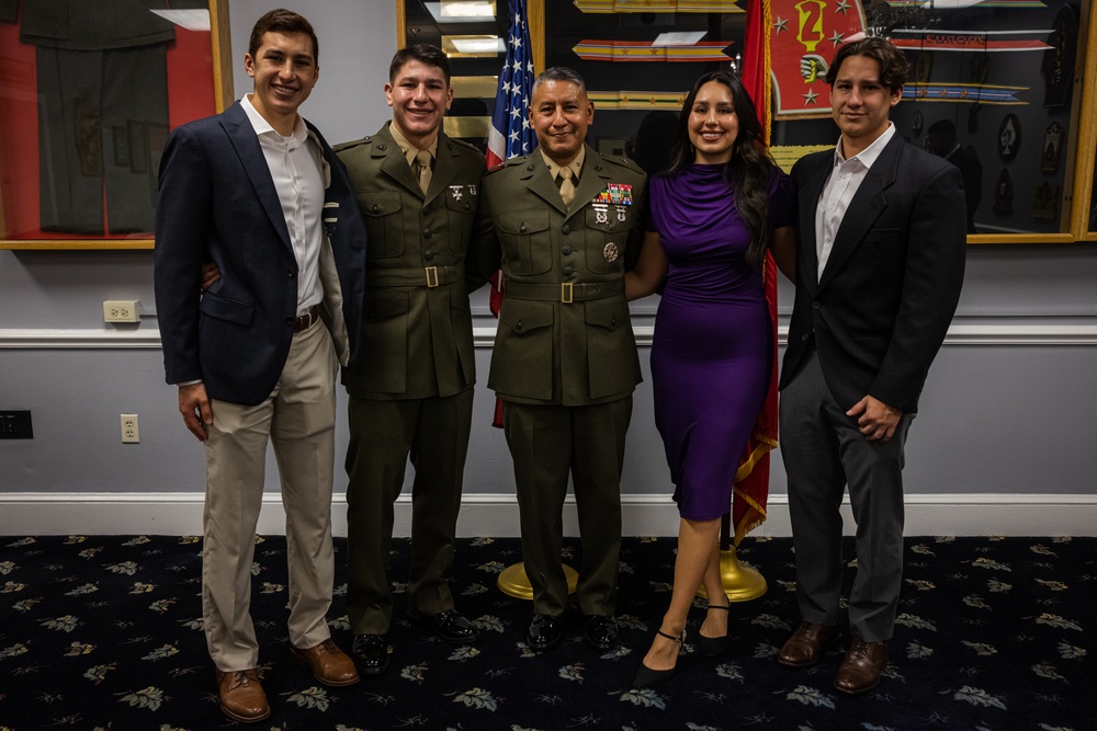 U.S. Marine Corps Brig. Gen. Adolfo Garcia Jr. Promotion Ceremony