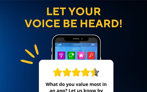 Let your voice be heard