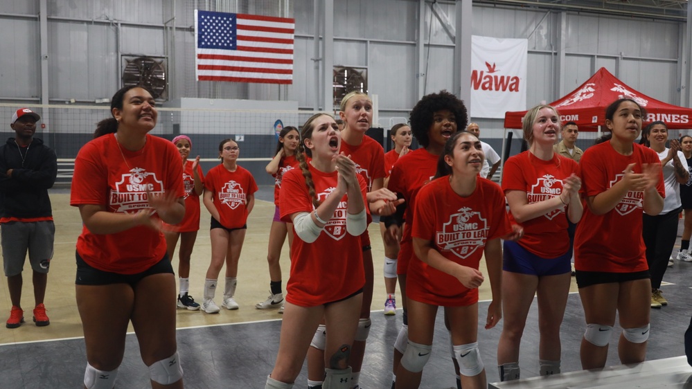 USMC Sports Leadership Academy: Volleyball Clinic
