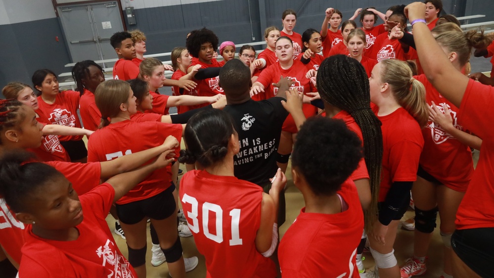 USMC Sports Leadership Academy: Volleyball Clinic