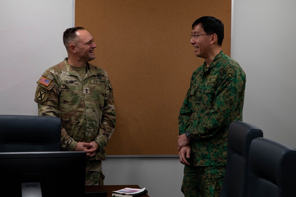 8th Theater Sustainment Command Organizes Subject Matter Expert Exchange With Singapore Army