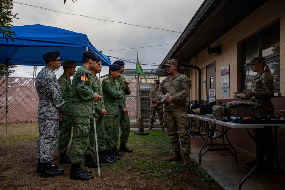 8th Theater Sustainment Command Organizes Subject Matter Expert Exchange With Singapore Army