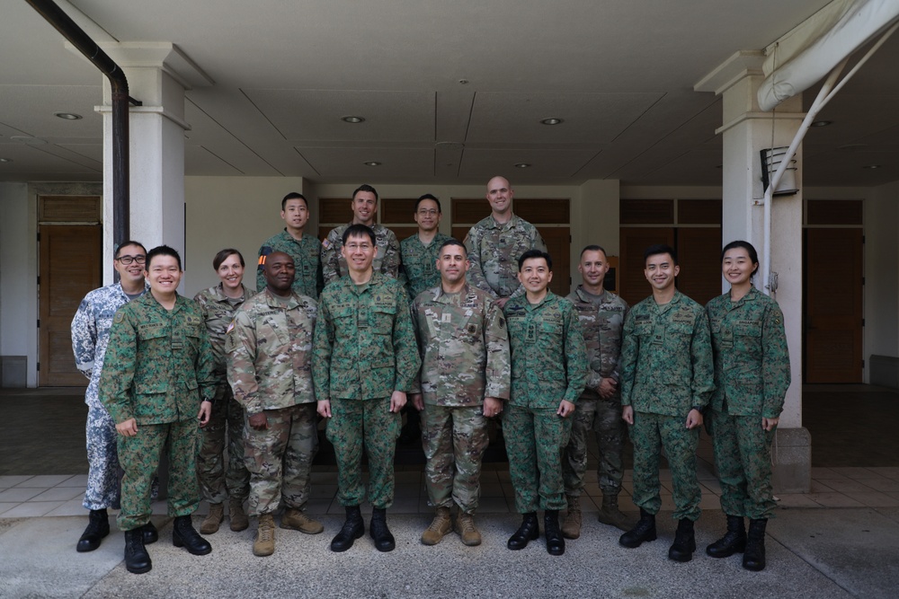 8th Theater Sustainment Command Organizes Subject Matter Expert Exchange With Singapore Army
