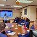 Rear Adm. Cari Thomas visits the U.S. Coast Guard team in Guam