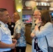 Rear Adm. Cari Thomas visits the U.S. Coast Guard team in Guam