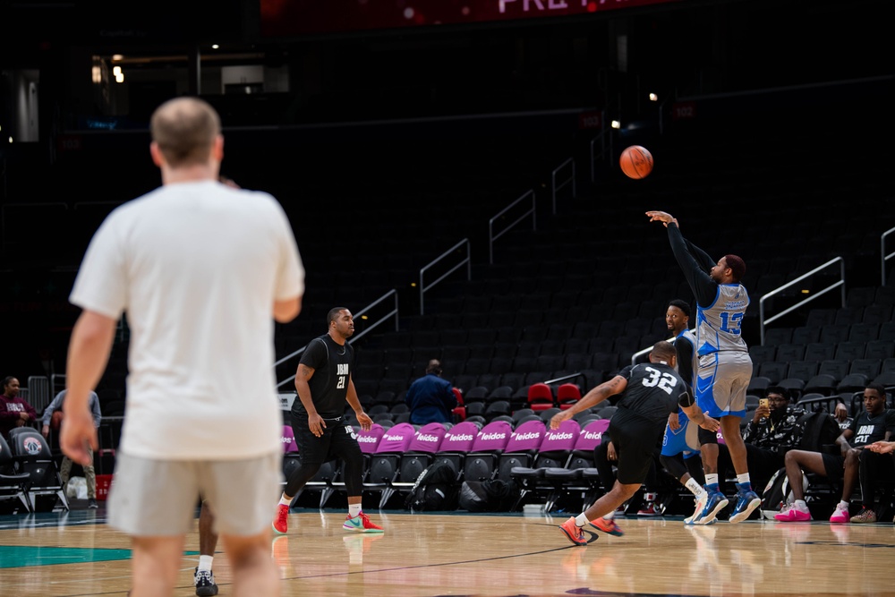 Dover Dazzles at Washington Wizards Military Appreciation Day