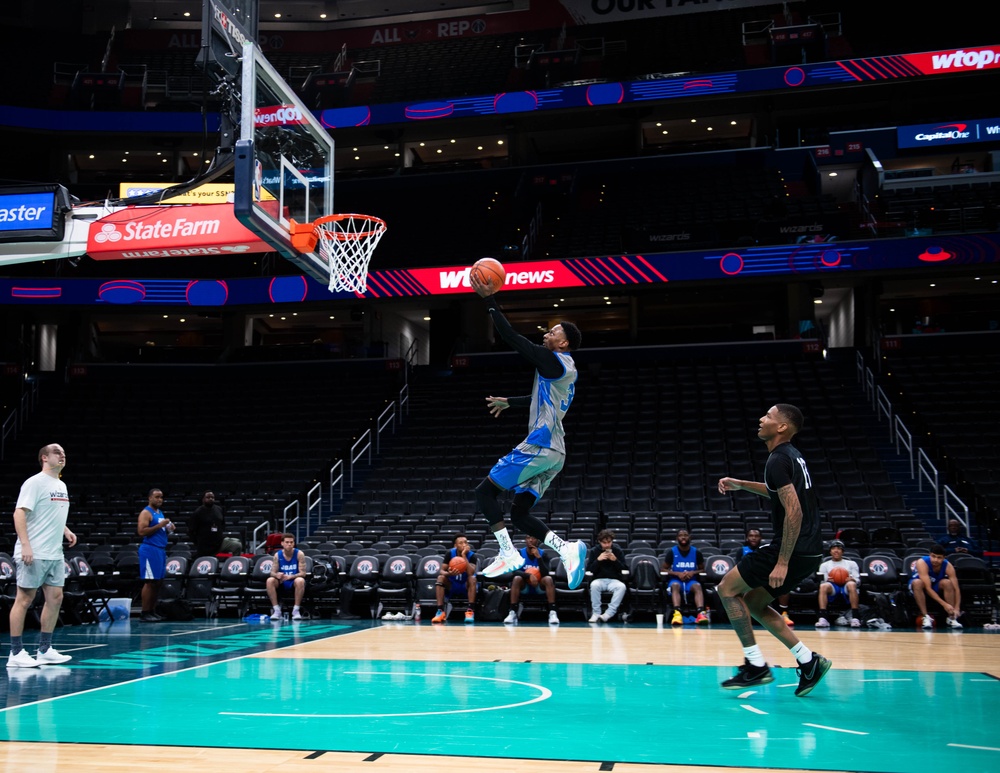 Dover Dazzles at Washington Wizards Military Appreciation Day