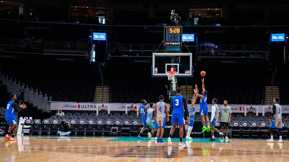 Dover Dazzles at Washington Wizards Military Appreciation Day