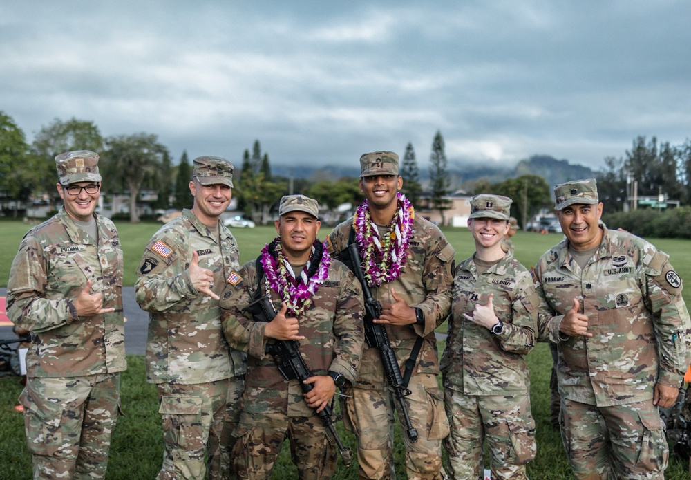 Public Health Command Pacific Veterinary Food Inspectors Earn Expert Field Medical Badge