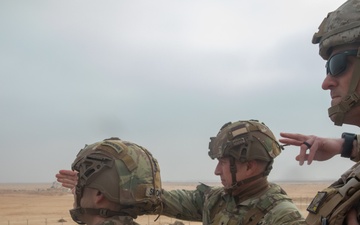 U.S. Coalition Forces Conduct Joint Artillery Training