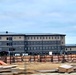 December 2023 barracks construction at Fort McCoy