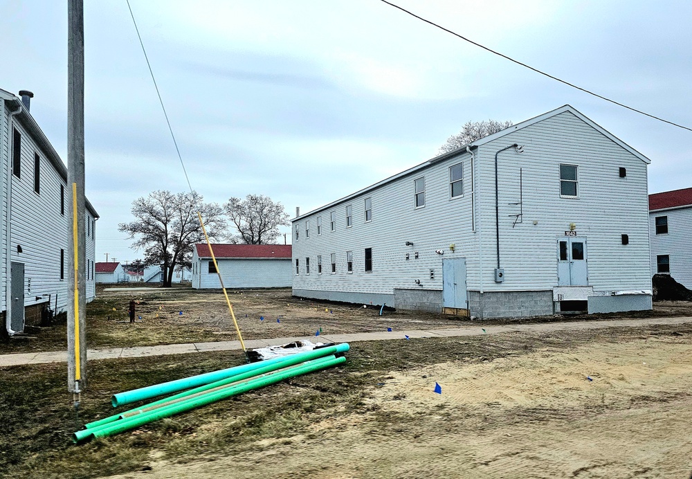 Work to finish reset for relocated World War II-era barracks continues at Fort McCoy