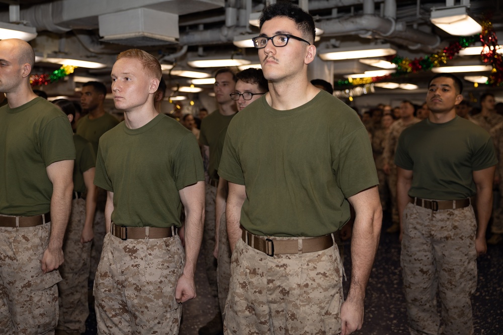 26th MEU holds Graduation Ceremony for a Martial Arts Instructor Course
