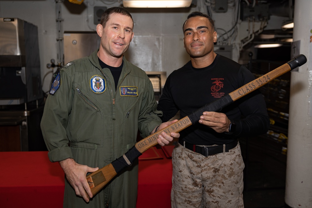 26th MEU holds Graduation Ceremony for a Martial Arts Instructor Course