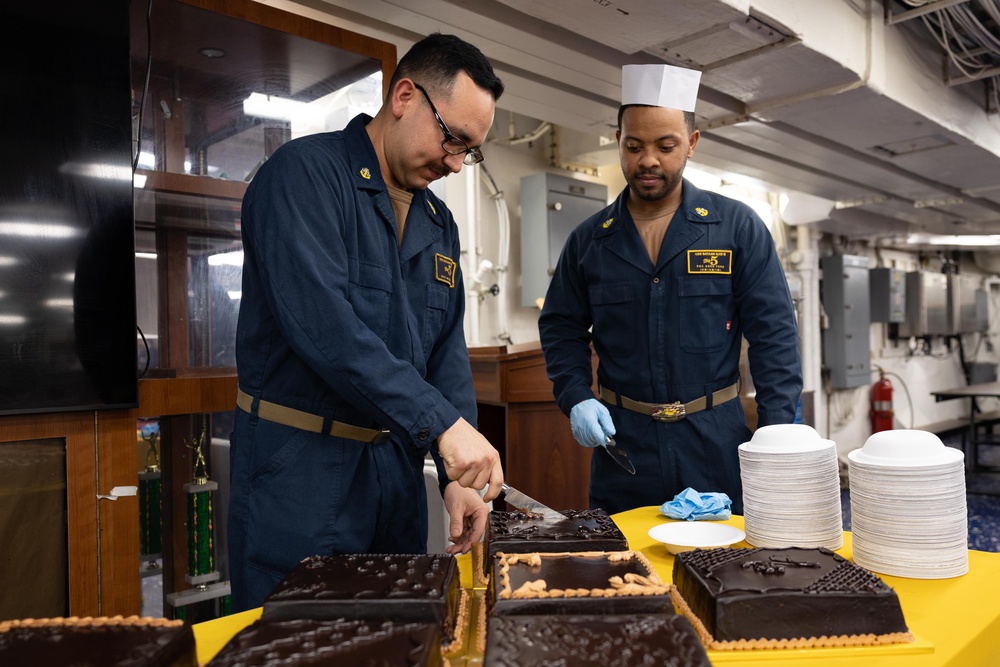 Supply Department Holds Ice Cream Social