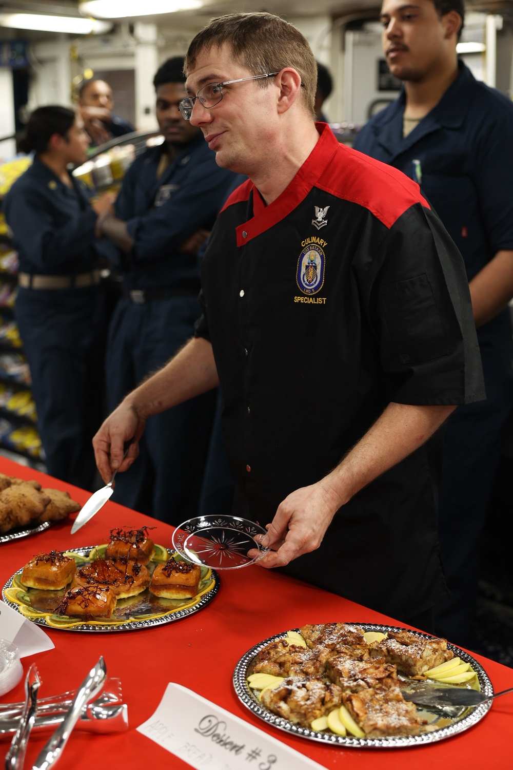 Supply Department Holds Iron Chef Competition