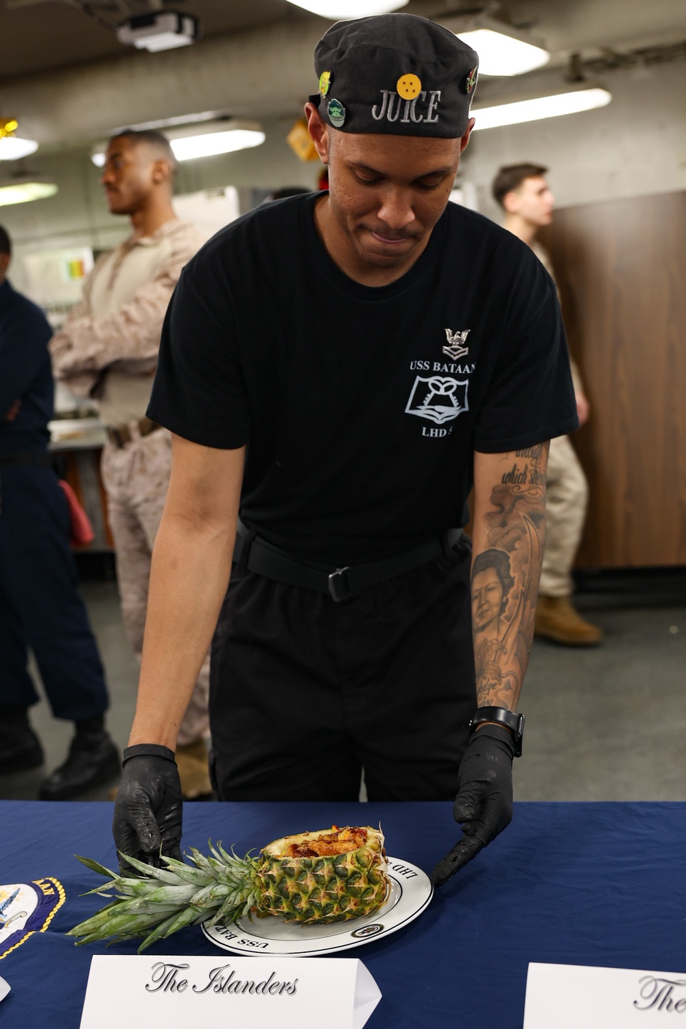 Supply Department Holds Iron Chef Competition