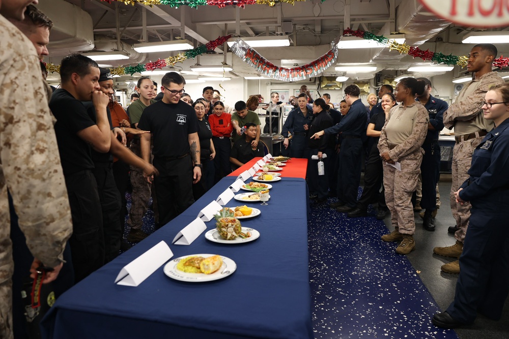 Supply Department Holds Iron Chef Competition