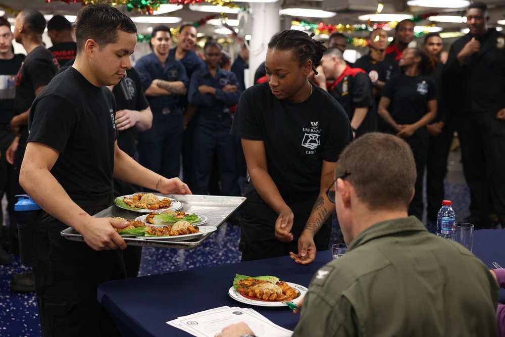 Supply Department Holds Iron Chef Competition