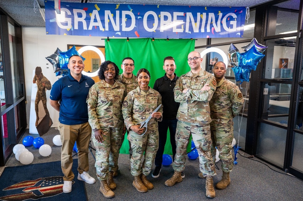 344th Training Squadron unveils social media room to enhance recruiting strategies