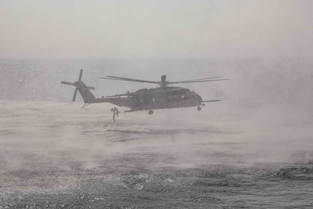 USS Carter Hall (LSD 50) Conducts Drills in the U.S. 5th Fleet Area of Operations, Dec. 4, 2023