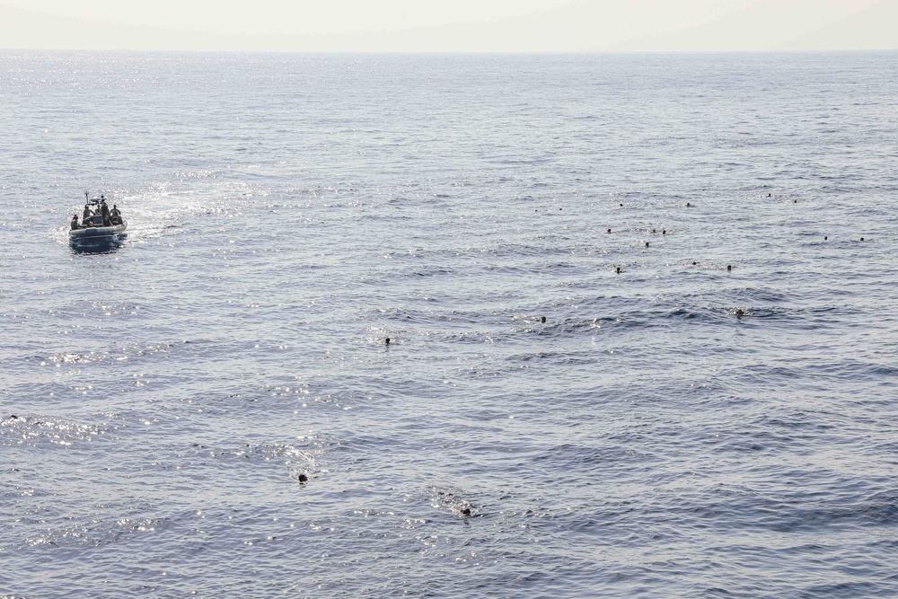 USS Carter Hall (LSD 50) Conducts Drills in the U.S. 5th Fleet Area of Operations, Dec. 4, 2023