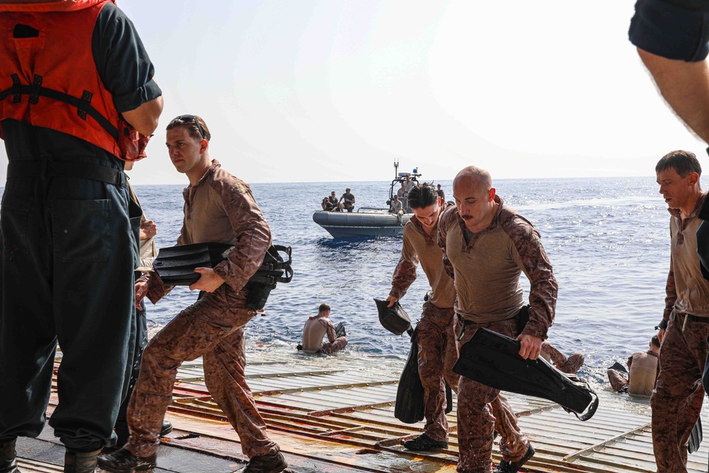 USS Carter Hall (LSD 50) Conducts Drills in the U.S. 5th Fleet Area of Operations, Dec. 4, 2023