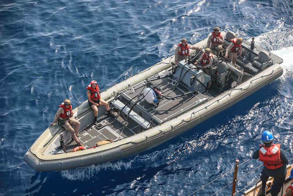 USS Carter Hall (LSD 50) Conducts Drills in the U.S. 5th Fleet Area of Operations, Dec. 4, 2023