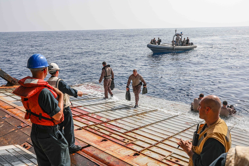 USS Carter Hall (LSD 50) Conducts Drills in the U.S. 5th Fleet Area of Operations, Dec. 4, 2023