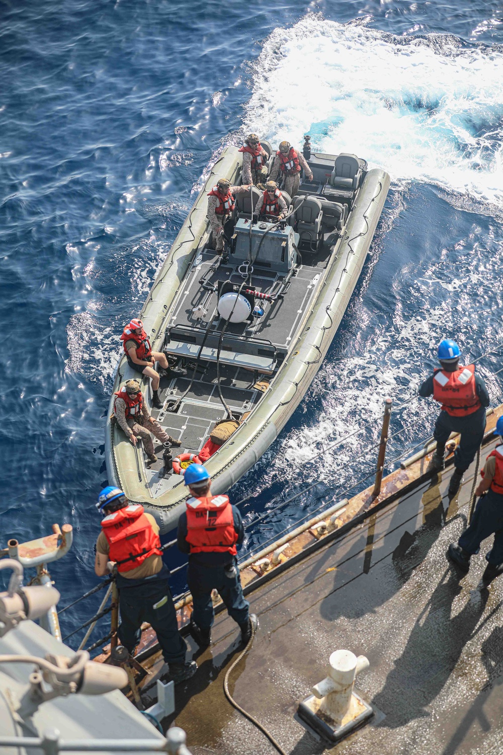 USS Carter Hall (LSD 50) Conducts Drills in the U.S. 5th Fleet Area of Operations, Dec. 4, 2023