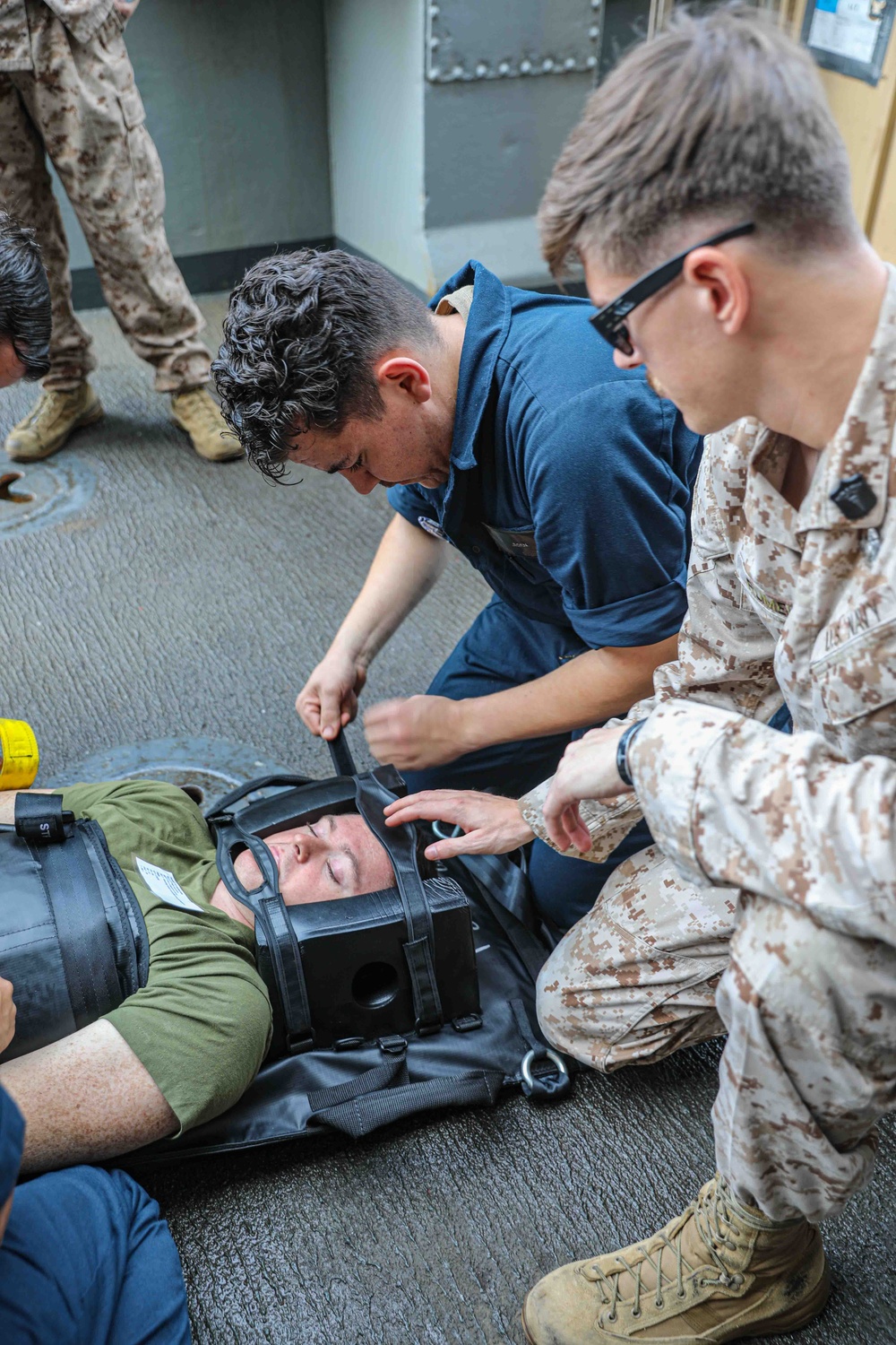 USS Carter Hall (LSD 50) Conducts Drills in the U.S. 5th Fleet Area of Operations, Dec. 4, 2023