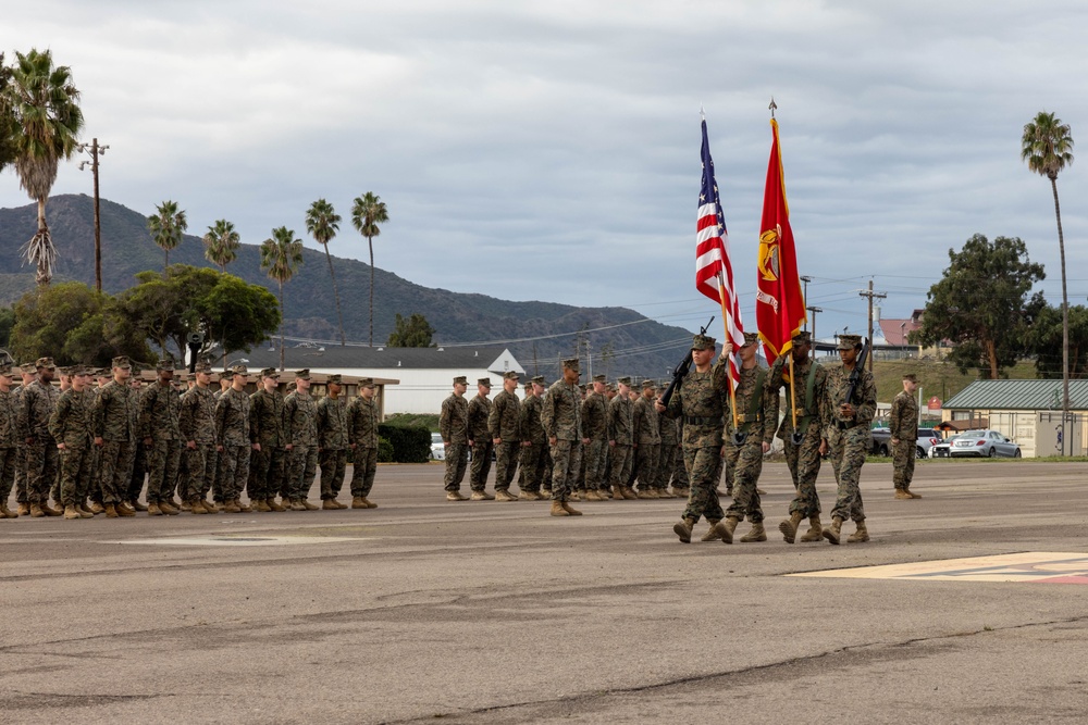 11th Marines holds fire support battery activation