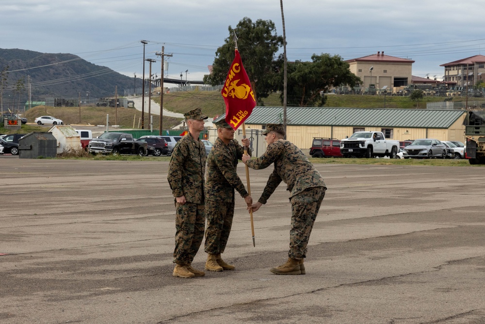 11th Marines holds fire support battery activation